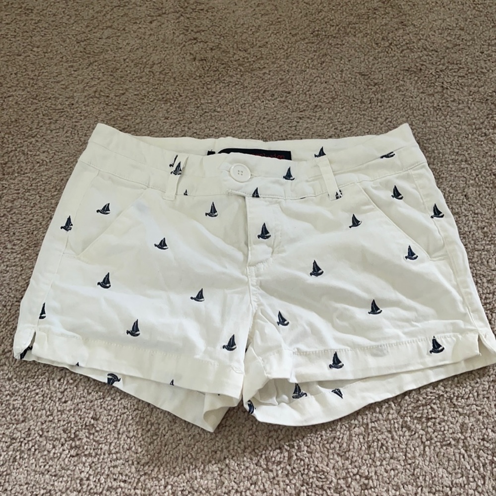 Preppy Sailboat Shorts